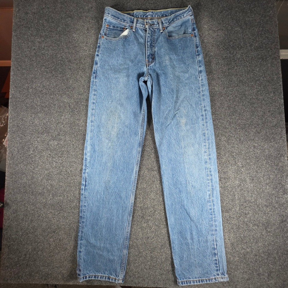 Levi's 550 Relaxed Fit Jeans Mens 32x36 (30×34) Blue Denim Tapered Leg